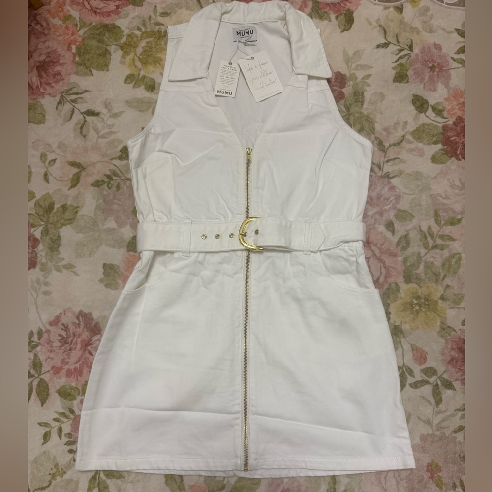 Show Me Your Mumu NWT Oxford Tank Dress - Picture 5 of 9